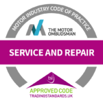 Motor Ombudsman Approved Code - Service and Repair